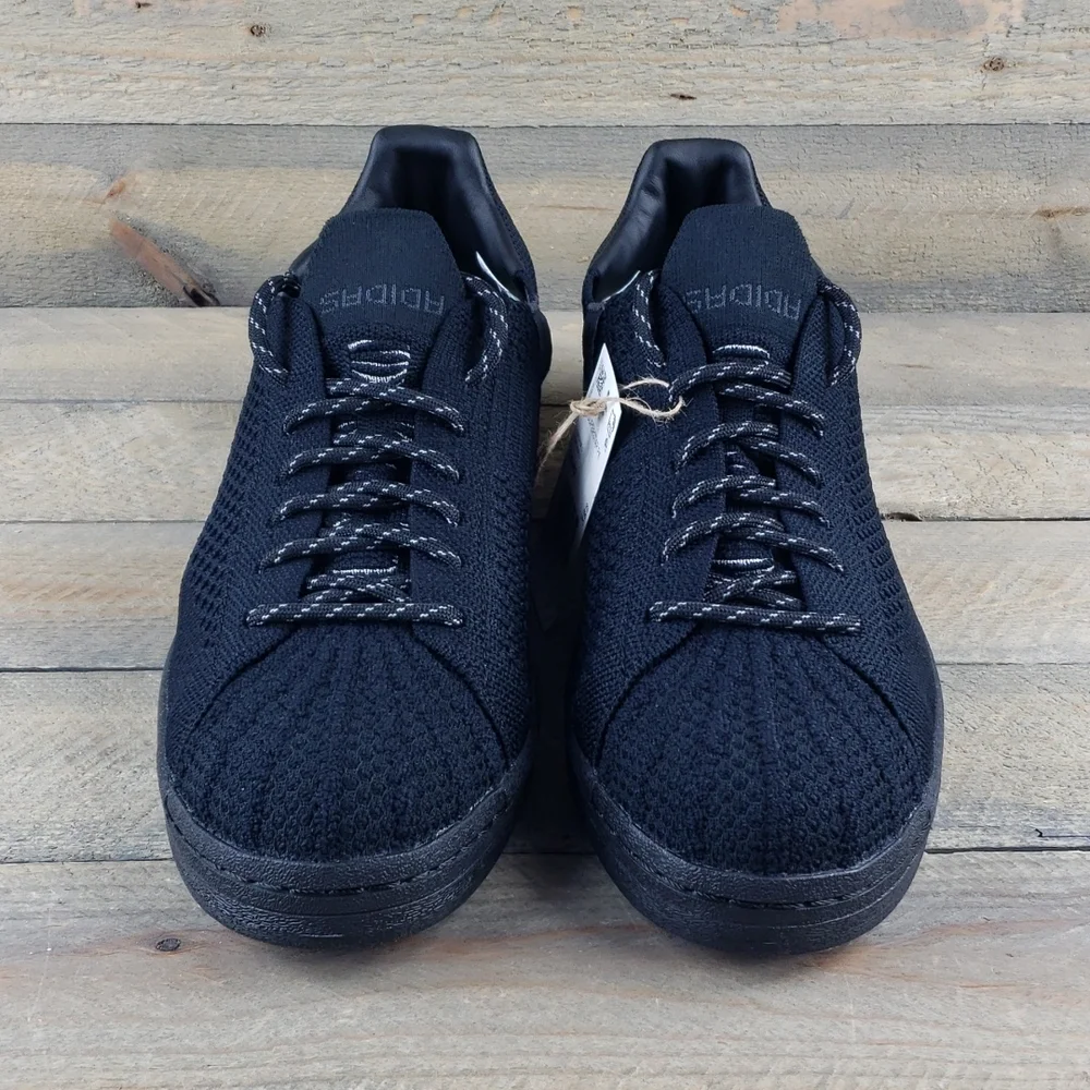 adidas PW Superstar PK Originals Pharrell Williams Primeknit Triple Black - Picture 5 of 10